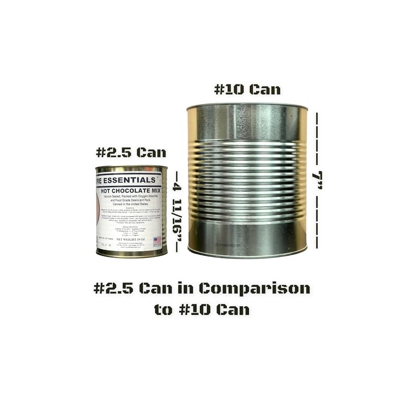 Future Essentials Canned Hot Chocolate Mix- Makes 2.5 Liters