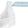 roba Baby Cot Canopy White 16% Cotton 84% Polyester 160