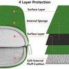 Laptop Sleeve 17 Inch, Shockproof Protective Notebook Case with Accessory