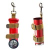 pinklilycare Firefighter Inverted Leather Flashlight Holder Inverted Flashlight Strap Firefighter