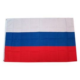 TrendyLuz Flags Russia Russian National Country Banner Flag 3x5 Feet