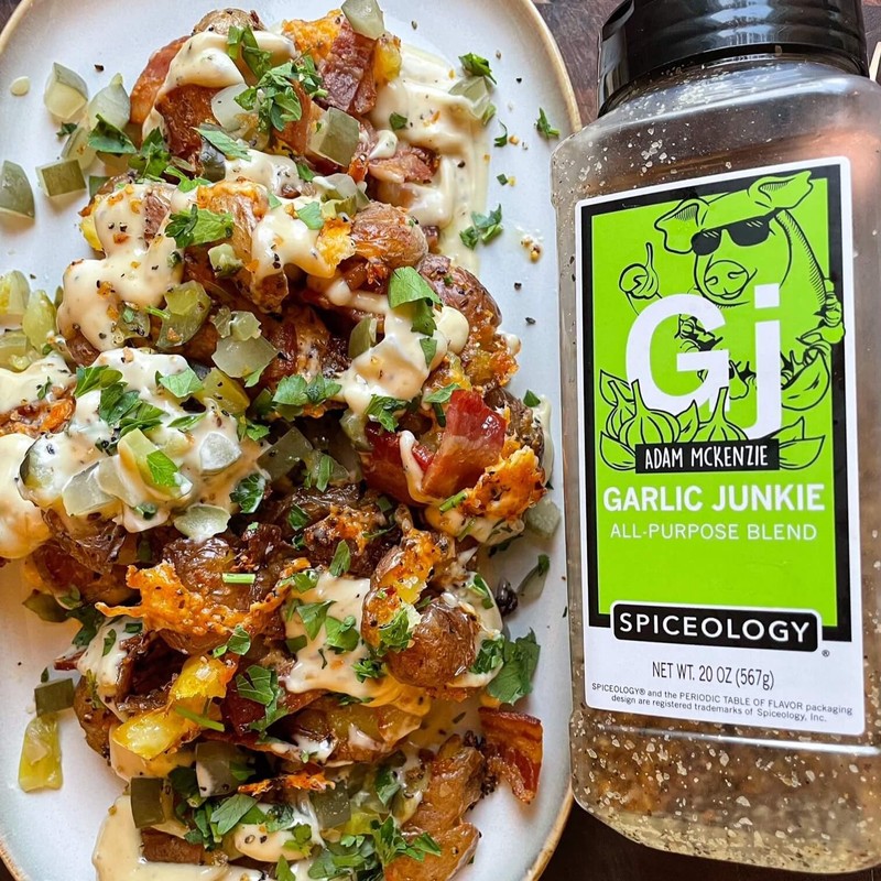 Spiceology & Adam McKenzie - Garlic Junkie - All-Purpose Seasoning,
