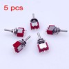 JZK 5x ON OFF ON Mini Momentary Toggle Switch MTS-123,