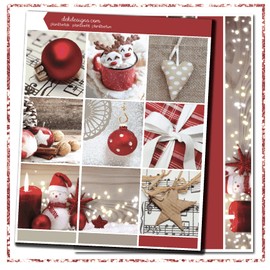 Life Planner Sticker Kit,"Red-y" For Christmas, over 150 stickers on premium matte