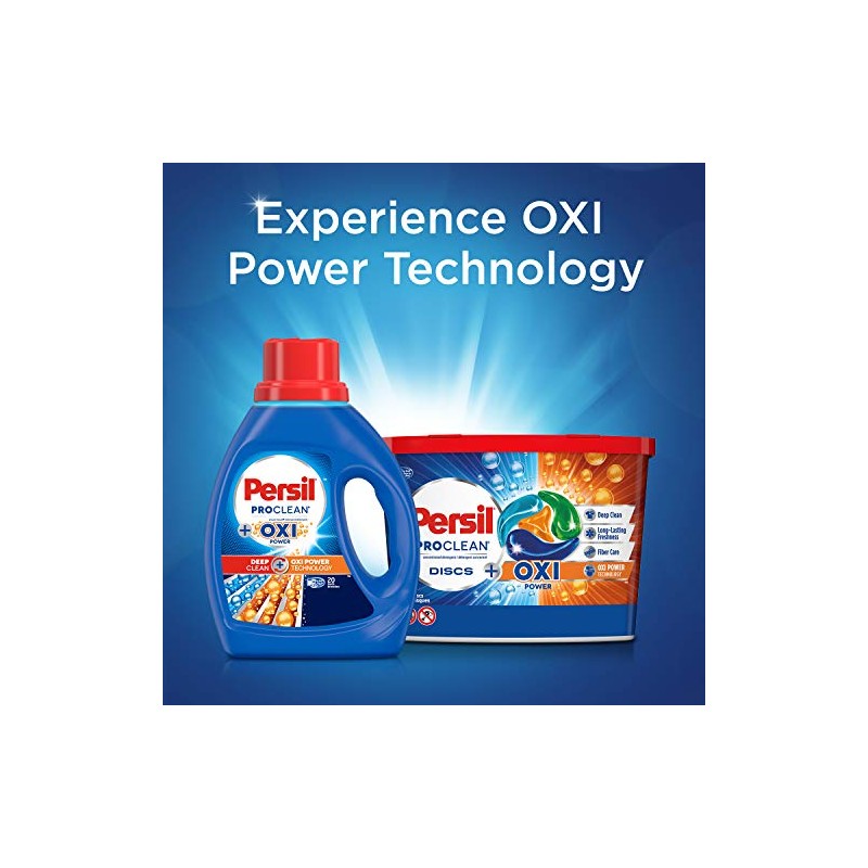 Persil Discs - Paquete de detergente para ropa, Oxi, 38