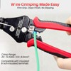 GKG Automatic Wire Stripper, 3 In 1 Adjustable Stripper/Cutter/Crimping Tool,