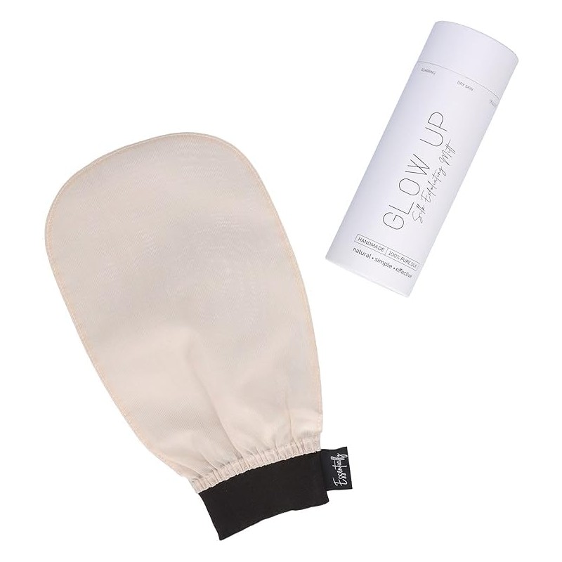 [Essentially] Turkish Scrubbing Gloves [Turkish Mittens Remove Stains Amazing] Silk