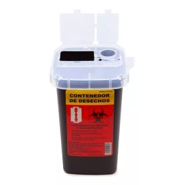 Multi Import 2 Contenedores De Navajas Y Objetos Punzo Cortantes Barberia