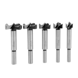 5pcs/Set Hand Tools Auger Drill Bit Woodworking Hole Saw Wooden Wood Cutter
