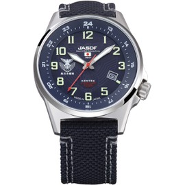 [ケンテックス] 腕時計 JSDF STANDARD ソーラー 航空自衛隊モデル ミリタリー S715M-02 ブルー