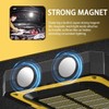 WARSUN Portable Rechargeable Magnetic Work Light, LED Flood Light Waterproof
