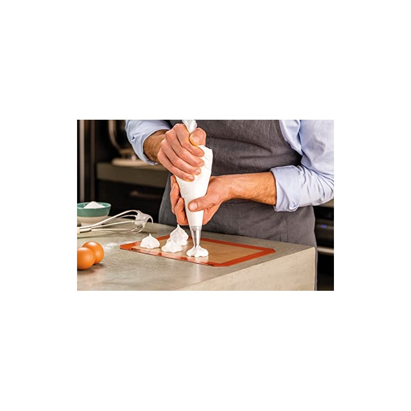 Silpat Premium Non-Stick Silicone Baking Mat, Petite Jelly Roll Size,