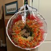 Wreath Storage Bag 60x20cm Thick PVC Reinforced Handle Double Zippers