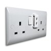 Decoralin 4 Pack Socket Switch Cover Guard Caps Prevents Kids
