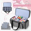 LUXJA Large 2 Layers Sewing Organizer Bag with 5 Detachable
