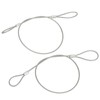 2Pcs Emergency Hood Release Cable Kit RP604802 Replacement for Corvette