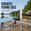 6-in-1 Stainless Steel Fishing Multi Tool Hook Remover and Knot