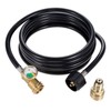 Aupoko 12 FT Propane Tank Extension Hose, Universal Propane Extension