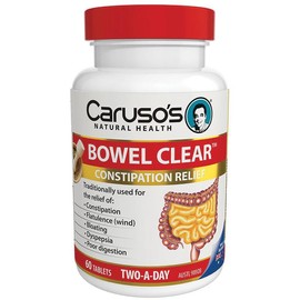 CARUSOS Caruso's Bowel Clear 60 Tablets
