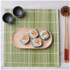 JapanBargain, 5-Pack Sushi Making Kit, 2 Green Bamboo Sushi Rolling
