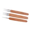 3pcs/Set Dreadlock Crochet Hook for Hair Dreadlock Needle Tool for