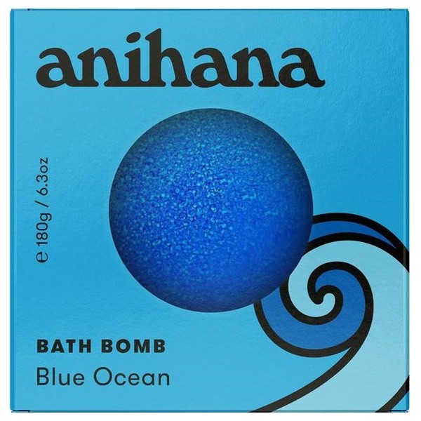 Anihana Bath Bomb Blue Ocean 180g