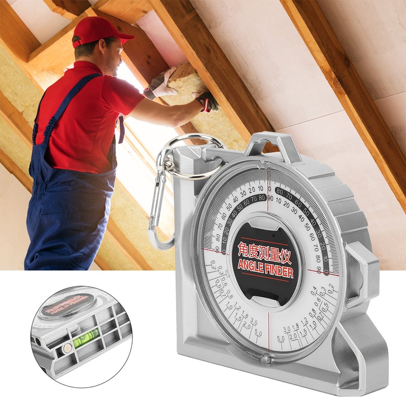 Angle Finder ABS Multifunctional High Accuracy Inclinometer Level Meter with