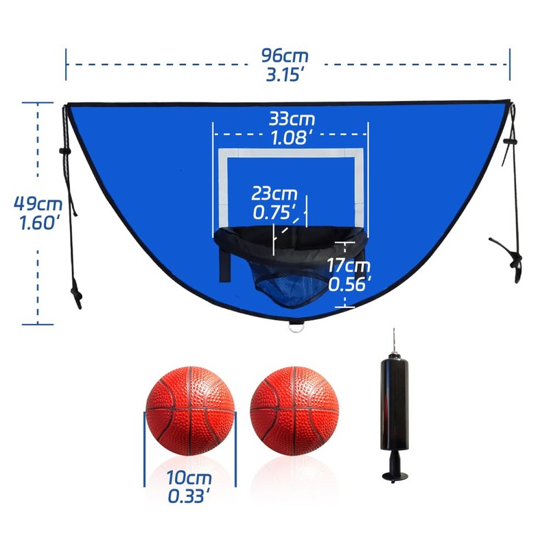 LEJUMP Trampolines Basketball Game