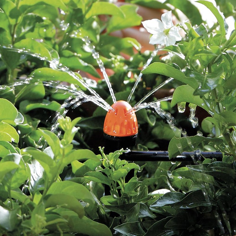 Claber Adjustable Sprinkler/Shrubbler Pack of 25, Orange and Black, 33