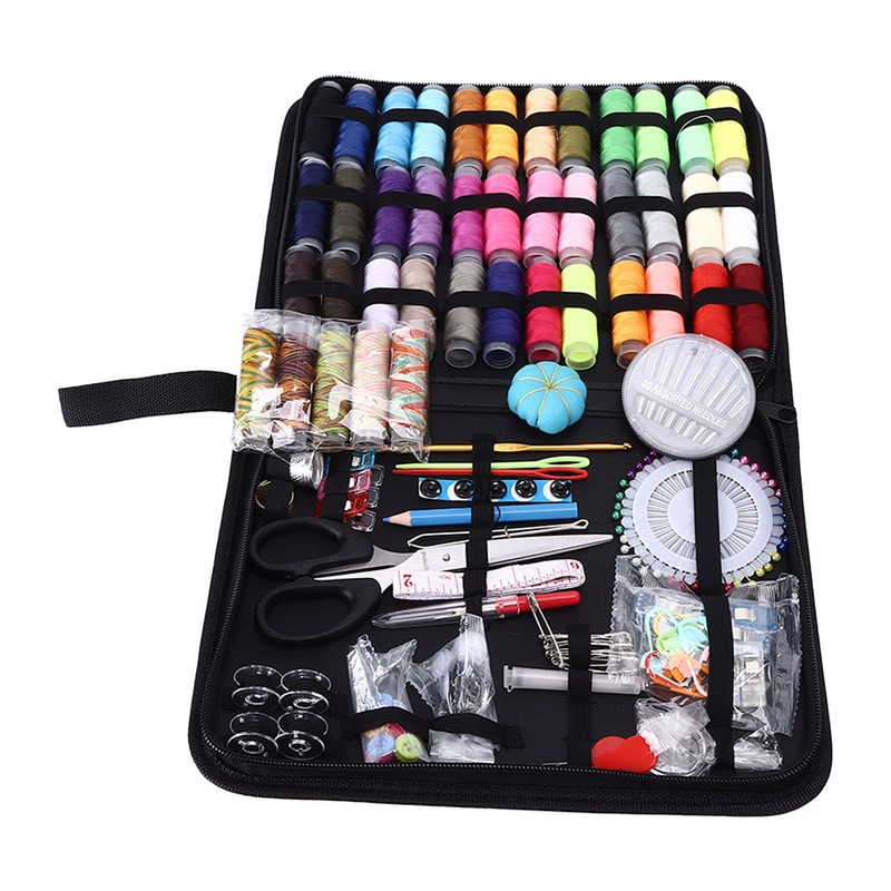 200Pcs Sewing Kit Completed Quickly Portable Travel Tools Complete Accessories