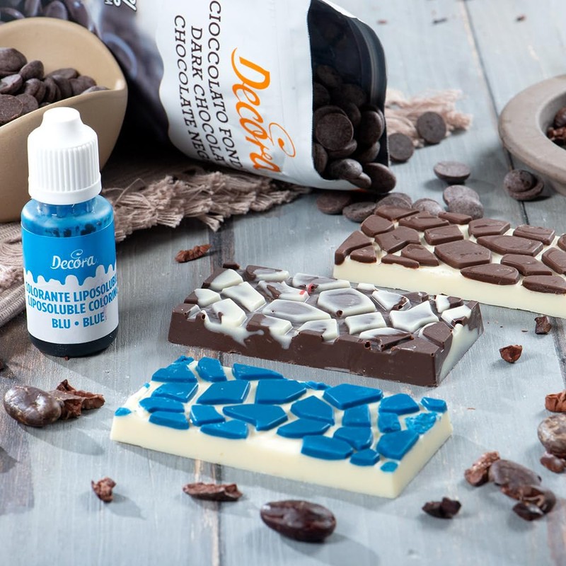 DECORA Form für Schokolade, Tablau, Schildkröten-Effekt, Polykarbonat, durchsichtig