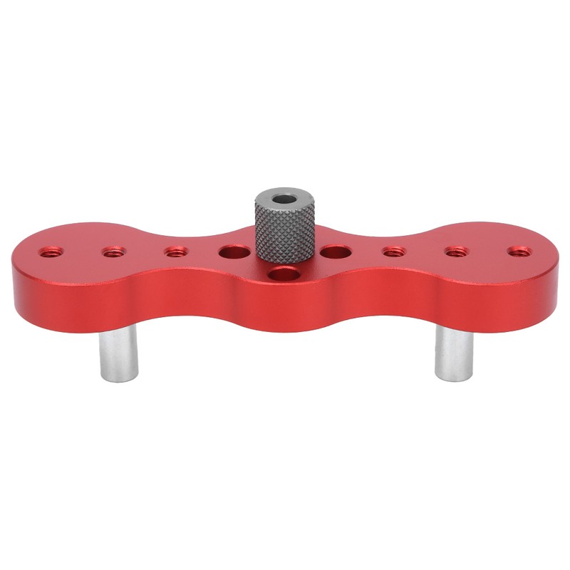 Woodworking Dowel Drill Guide Jig Positioner Aluminum Alloy 6/8/10mm Hole