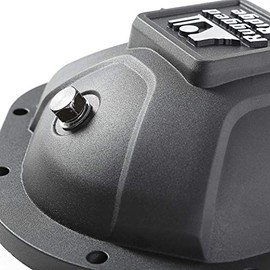 Rugged Ridge 16595.12 Boulder Aluminum Differential Cover, Black, for Dana 44