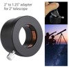 Bindpo 2" to 1.25" Telescope Eyepiece Adapter, Metal Eyepiece Mount
