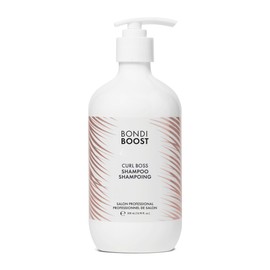 BONDIBOOST Curl Boss Hair Shampoo [16.90 fl oz], Define + Enhance Wavy/Curly/Coily Hair Shape, Eliminate Frizz + Boost Shine, Smooth + Nourish Dry Hair, Vegan + Sulfate + Cruelty Free