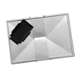 Quickflame Replacement Grease Tray Set for 2-3 Burner BBQ Grill Models (Small to Mid-Size Grills) from Nexgrill, Dyna Glo, Weber, Kenmore, BHG and Others (16 to 18 inches Wide) (GT18)