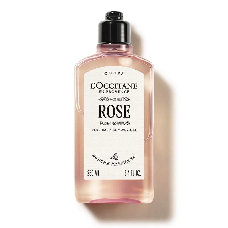 Rose Perfumed Shower Gel by LOccitane for Women - 8.4