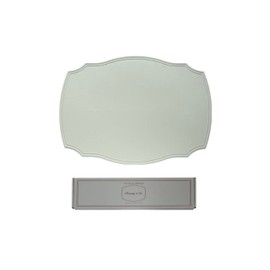 Rommy & Co. Premium Silicone Placemats, Set of 2 (Silver Sage)