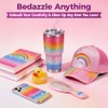 40,000 Pcs Multicolor Flatback Rhinestones Bedazzling Kit