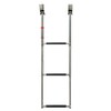 Manifish-Made 3 Step Boat Ladder, Stainless Steel Telescoping Boat Boarding
