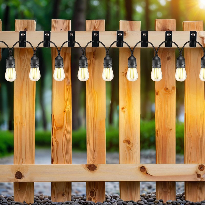 glowhitch Outdoor Light Hooks for String Lights – Heavy-Duty Christmas