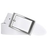 Bernd Götz Women's Leather Belt 35 mm White Nappa Leather