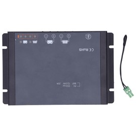 Solar Controller MPPT Regulator Auto Tracking Focus Waterproof with Bluetooth 20A DC12/24V