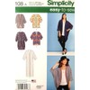 Simplicity Ladies Easy Sewing Pattern 1108 Kimono Tops & Cardigans