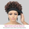 Headband Afro Kinky Curly Wigs For Black Women Short Curly