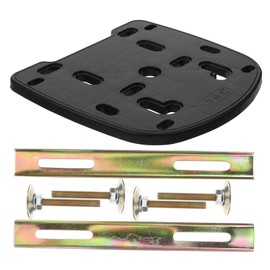 Outanaya Bottom Plate Pressing Accessories Number Adaptor Plate Screws Universal Rack Plate Motorcycle Adapter Plate for Motorcycles Motorcycle Rear Luggage Rack Mount Mounting Nuts Pp