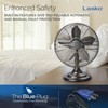 Lasko Oscillating Table Top Fan, Portable, 3 Quiet Speeds, for