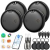 2026 Upgrade 4-Pack Smart Bluetooth Tracker – Android AirTag, Works
