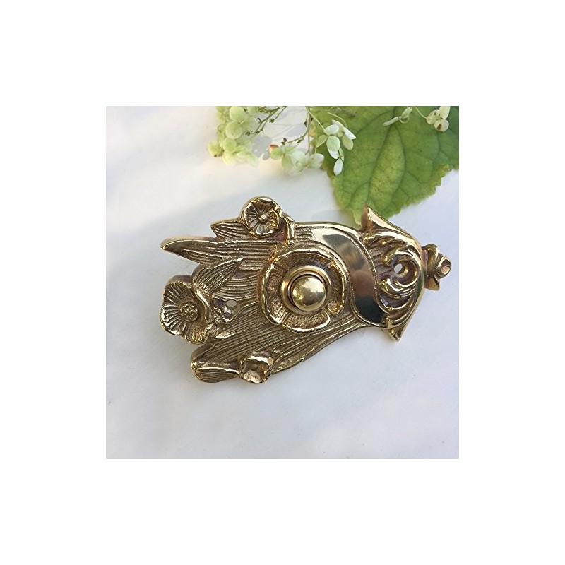 Antikas - Retro Doorbell Art Nouveau Bell Around 1900 -