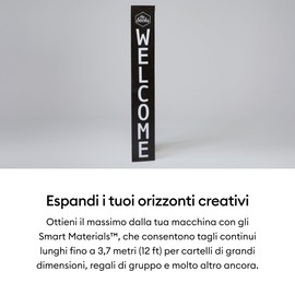 Cricut Smart Vinyl - Vinile permanente, campionatore, 33 x 61 cm, confezione da 6